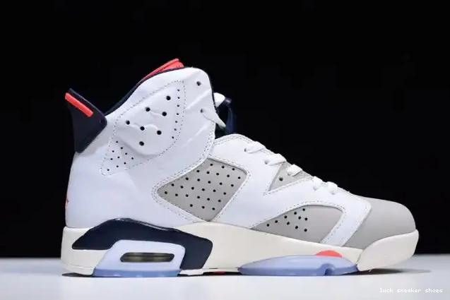 Rep LUCY 23-Neutral White Tinker Infrared Air Retro Grey-Sail 6 Jordan 384664-104 0325